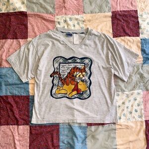 Pooh and Tigger v neck